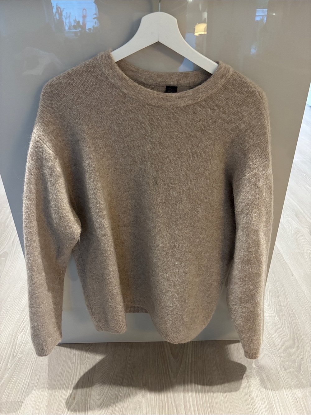 lululemon athletica Merino Taupe Crewneck Sweater Men’s Small